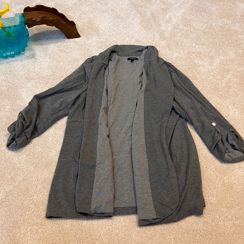 Torrid Charcoal Gray Women's Cardigan